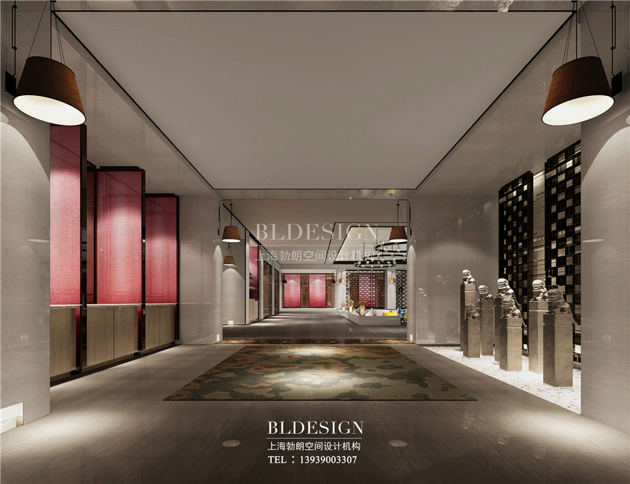 中原健康洗浴假日酒店新中式洗浴設計方案效果圖