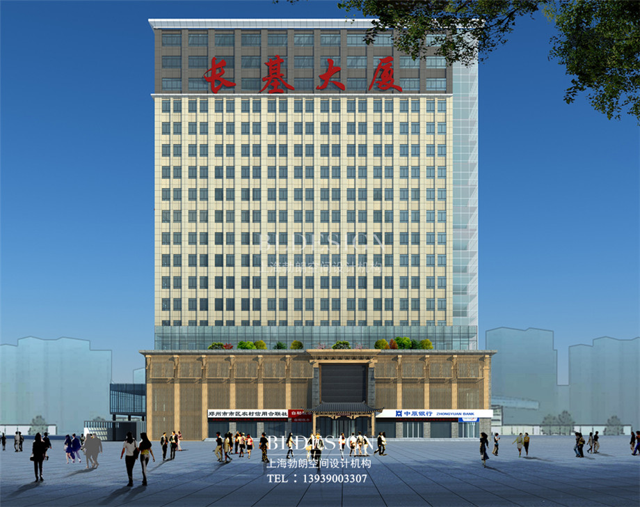 鄭州蘭亭水岸湯泉汗蒸館外觀設(shè)計方案效果圖