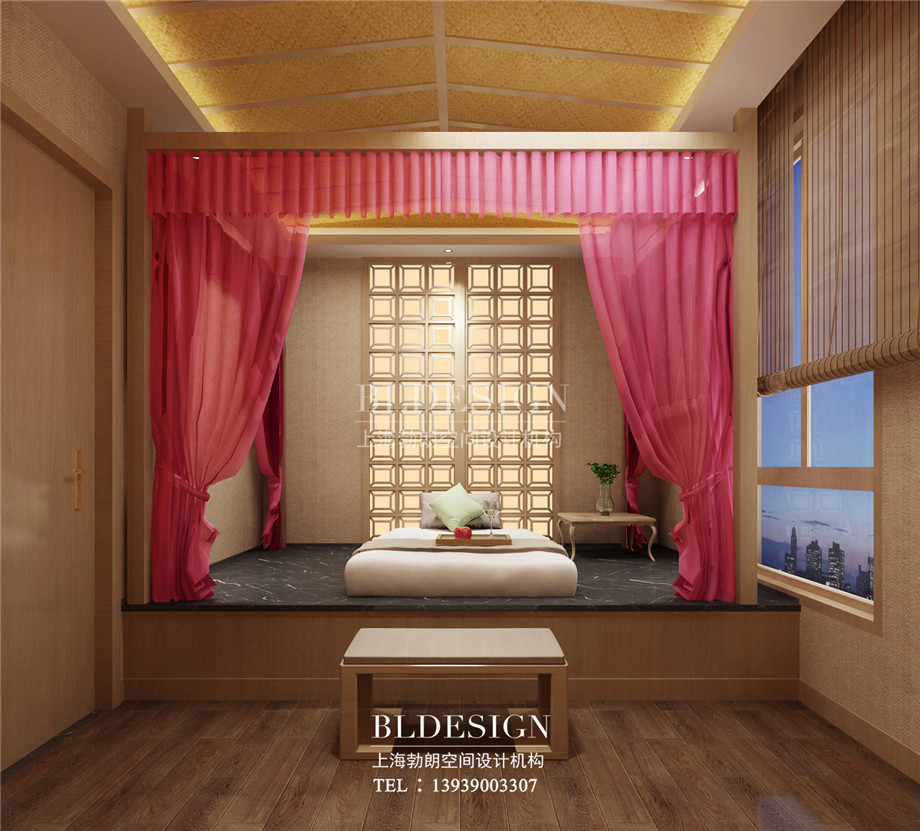 鄭州蘭亭水岸湯泉汗蒸館設(shè)計案例效果圖