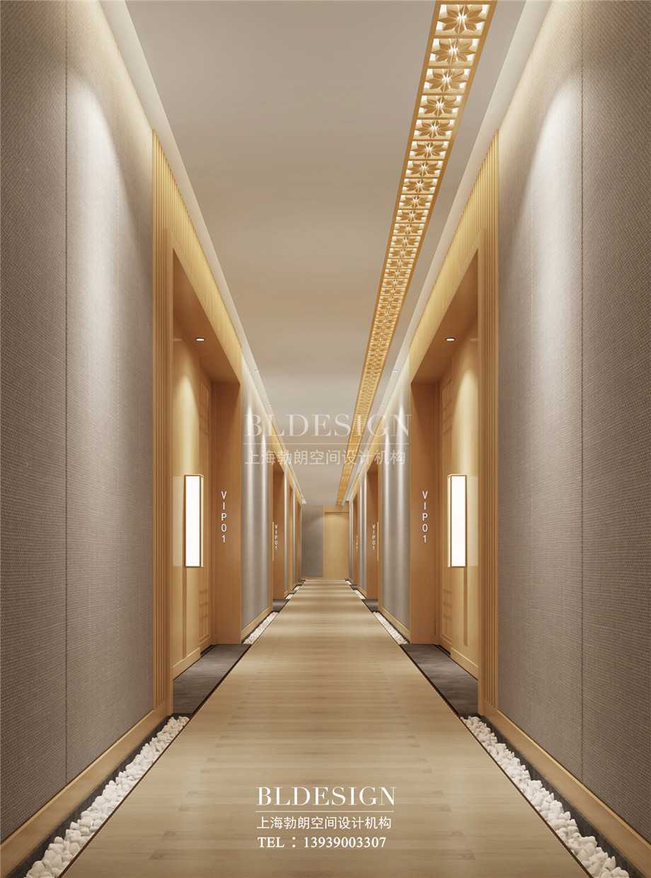 鄭州蘭亭水岸湯泉汗蒸館設(shè)計案例效果圖