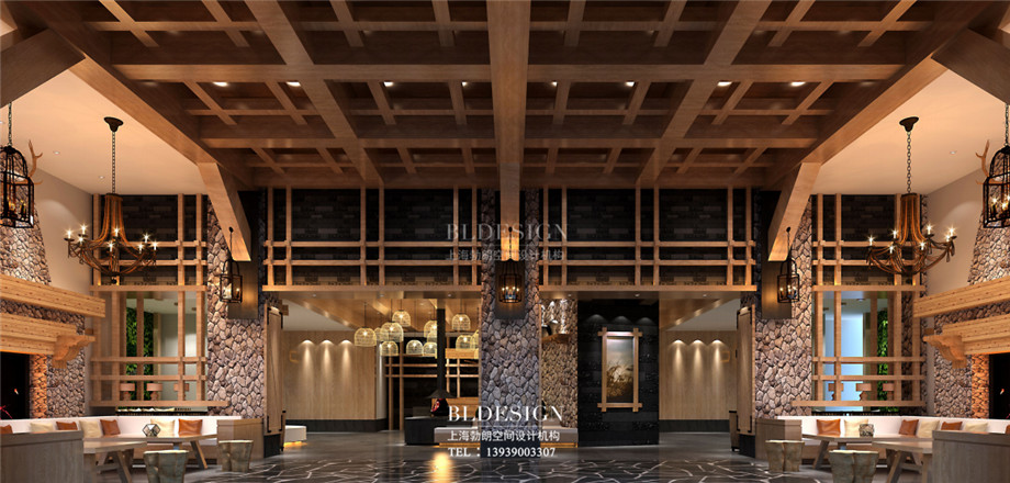 韓式汗蒸館設(shè)計(jì)-濟(jì)州島汗蒸廣場設(shè)計(jì)效果圖