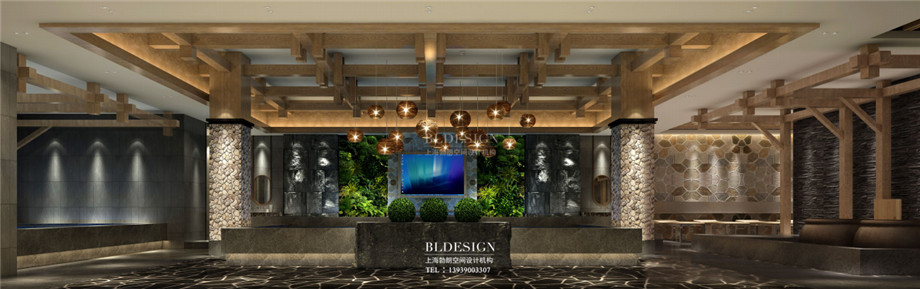 韓式汗蒸館設(shè)計(jì)-濟(jì)州島汗蒸廣場設(shè)計(jì)效果圖