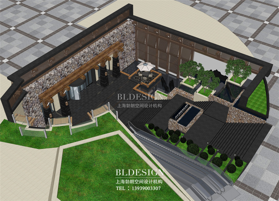 韓式洗浴設(shè)計公司-山東壹品湯泉洗浴設(shè)計方案效果圖