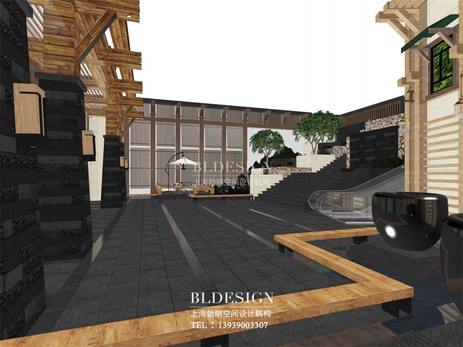 韓式洗浴設(shè)計公司-山東壹品湯泉洗浴設(shè)計方案效果圖