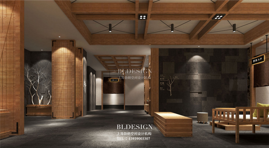 韓式洗浴設(shè)計公司-山東壹品湯泉洗浴設(shè)計方案效果圖