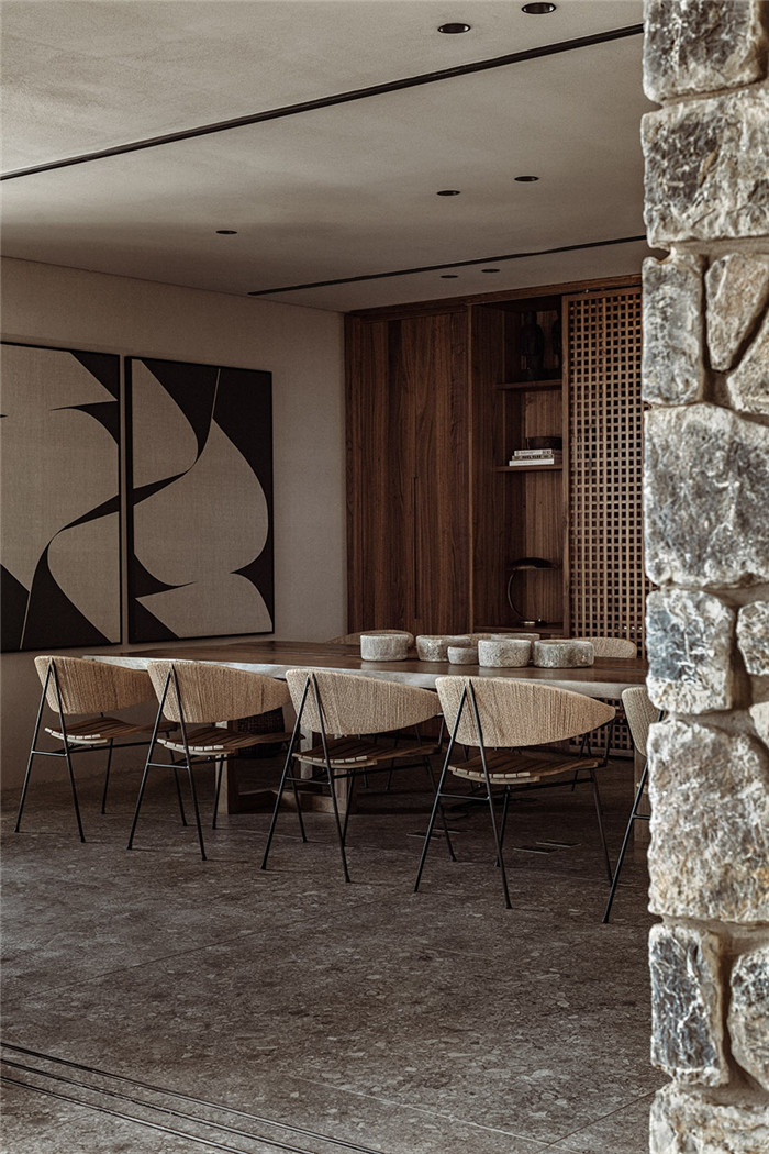 Casa Cook Chania高級灰野奢度假酒店酒吧設計實景圖