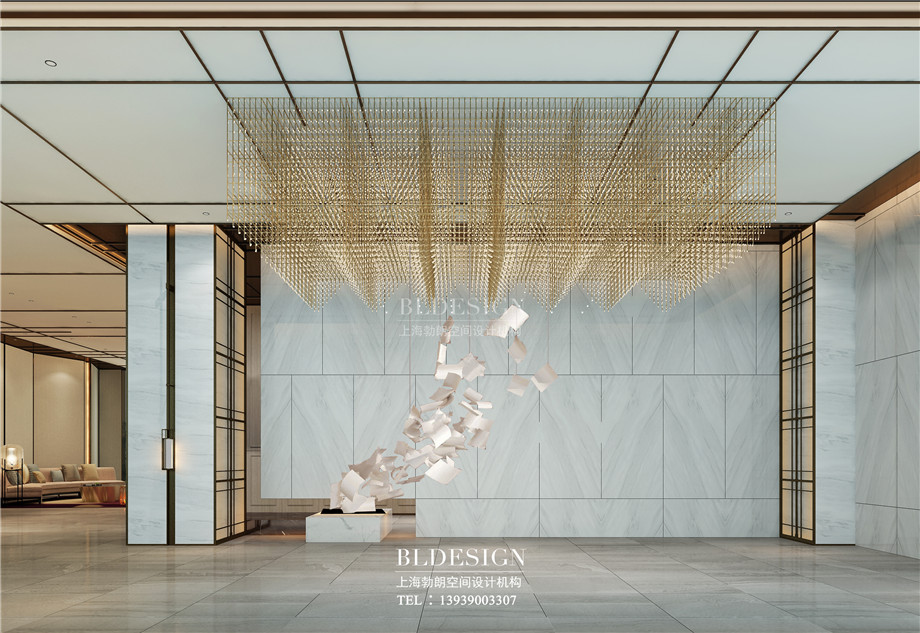 安陽曙光精品酒店藝術(shù)裝置設(shè)計(jì)案例效果圖