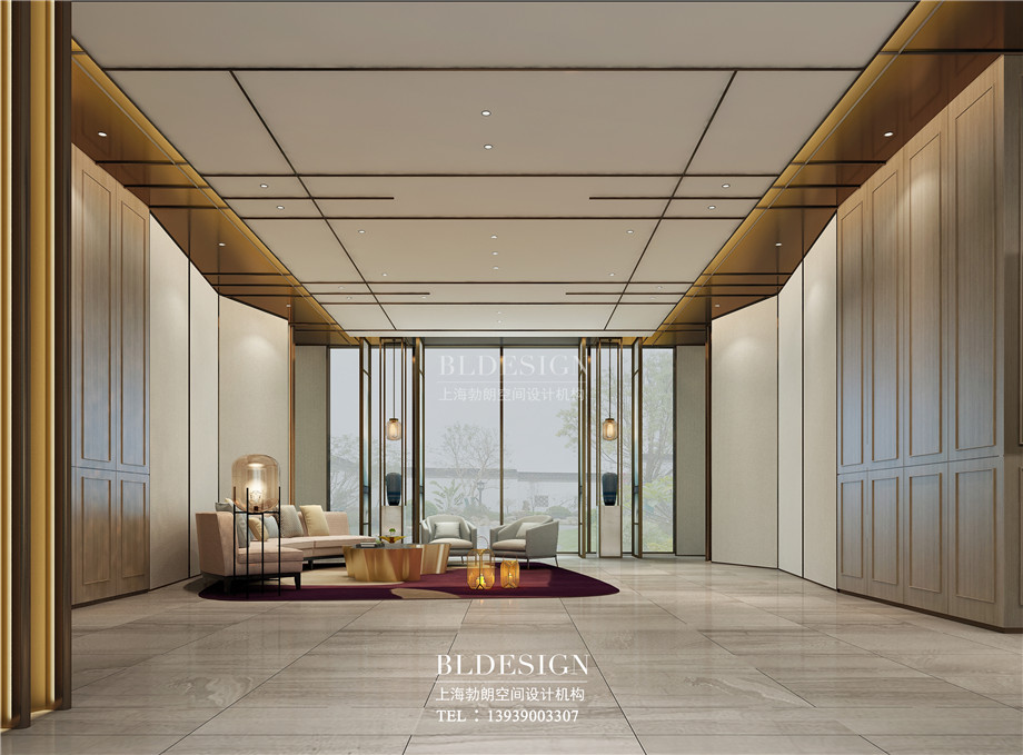 安陽曙光精品酒店休閑區(qū)設(shè)計(jì)案例效果圖