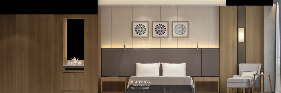 安陽曙光精品酒店客房設(shè)計(jì)案例效果圖