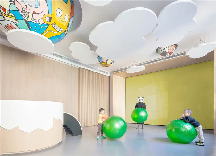 老師、家長和孩子都喜歡的高端早教機(jī)構(gòu)大廳設(shè)計(jì)方案