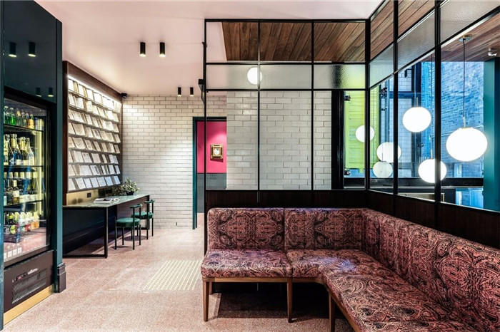 復古藝術精品酒店設計  悉尼小阿爾比恩賓館大堂休息區(qū)設計