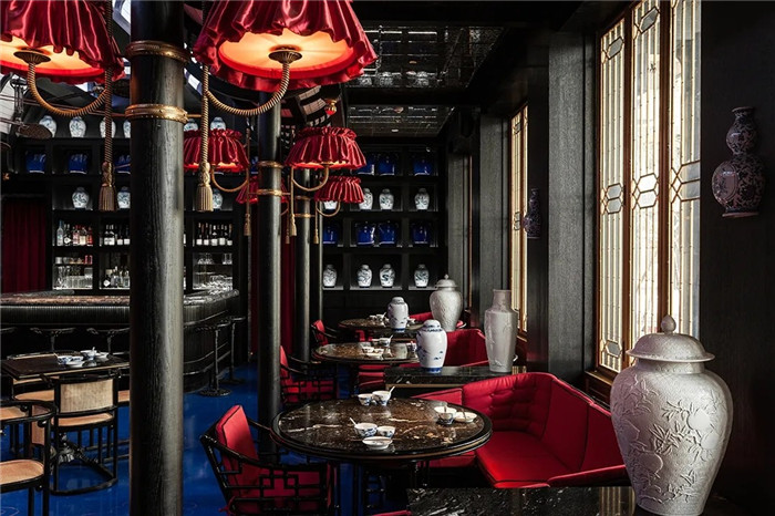 非中式創(chuàng)意茶樓設(shè)計(jì)   得云茶樓設(shè)計(jì)演繹中西風(fēng)情