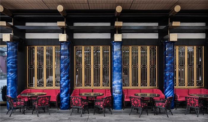 非中式創(chuàng)意茶樓設(shè)計(jì)   得云茶樓設(shè)計(jì)演繹中西風(fēng)情