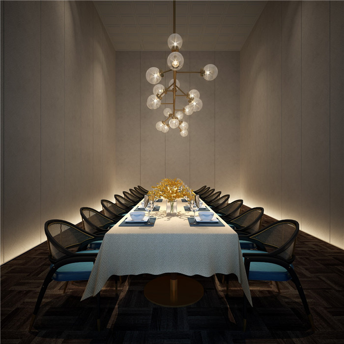 以北京文化為主題的全聚德創(chuàng)意烤鴨店包房設(shè)計(jì)案例