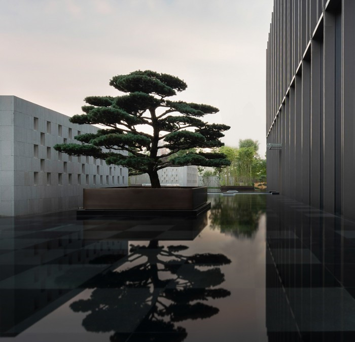 最新中式酒店裝修  西安中晶華邑酒店景觀設(shè)計方案