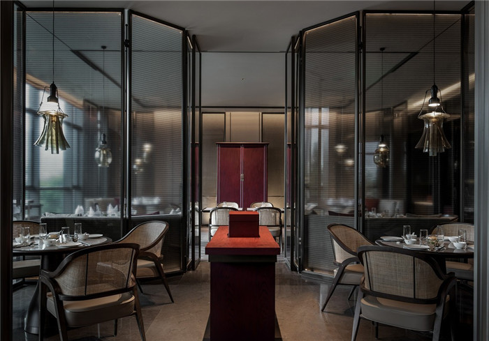 最新中式酒店裝修  西安中晶華邑酒店中餐廳設(shè)計方案