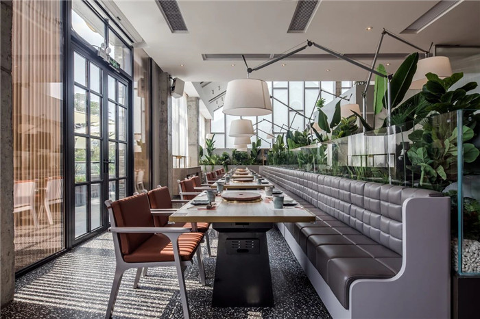 鄭州高端韓式燒烤餐廳設(shè)計公司推薦漢陽館烤肉大師餐飲設(shè)計圖