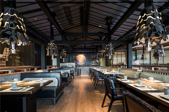 鄭州高端韓式燒烤餐廳設(shè)計公司推薦漢陽館烤肉大師餐飲設(shè)計圖