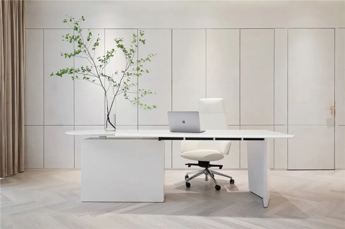 上海夢(mèng)幻藝術(shù)主題電商直播公司董事長(zhǎng)辦公室設(shè)計(jì)方案