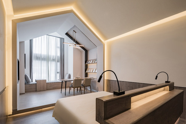 愛琴海亞朵S精品酒店主題客房設計  首家社區(qū)型酒店+書店