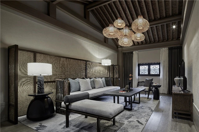 勃朗專業(yè)酒店設(shè)計推薦河南建業(yè)神垕鈞瓷文化茶社設(shè)計賞析