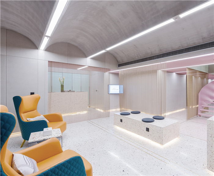 甜美又有質感的小型美容SPA會所設計案例