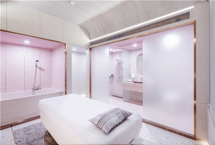 甜美又有質感的小型美容SPA會所設計方案