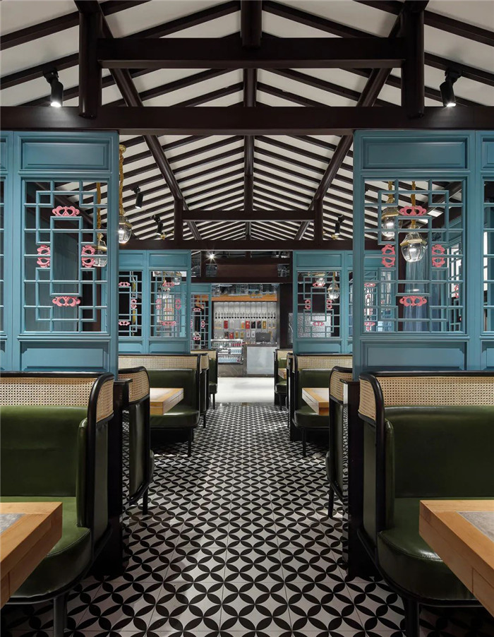 重慶巴蜀文化新中式主題餐廳裝修設(shè)計(jì)方案