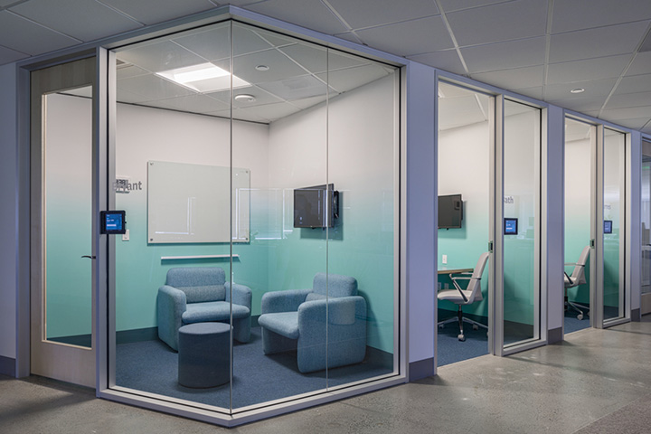 高效靈動多元的醫(yī)療保健科技公司辦公設(shè)計方案