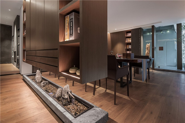 禪修主題現(xiàn)代中式辦公設(shè)計  勾勒禪意之境