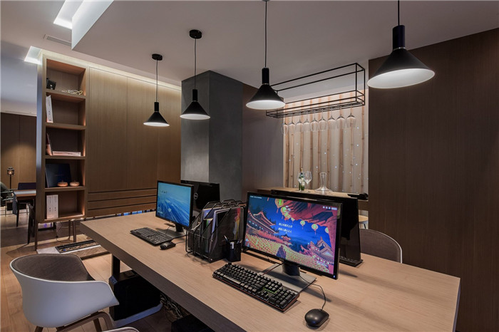 禪修主題現(xiàn)代中式辦公設(shè)計  勾勒禪意之境