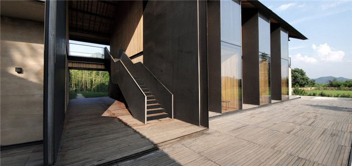 極致簡(jiǎn)約風(fēng)玫瑰莊園精品度假酒店樓梯設(shè)計(jì)案例賞析