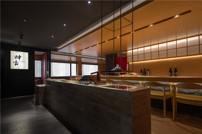 優(yōu)雅沉靜儀式感十足的日式料理餐廳裝修設計方案