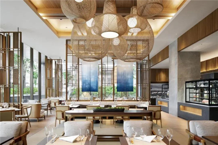 日本奈良JW萬豪酒店設計-酒店餐廳設計