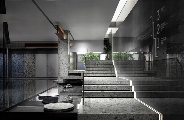 現代風意大利瓷磚展廳裝修設計方案