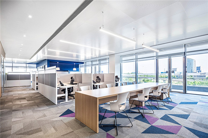 鄭州勃朗設(shè)計分享上市科技公司辦公樓裝修設(shè)計方案