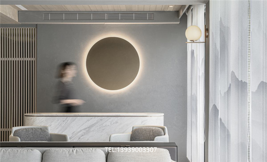 鄭州中醫(yī)診所設(shè)計(jì)公司-東方人文新中醫(yī)診所裝修設(shè)計(jì)實(shí)景圖