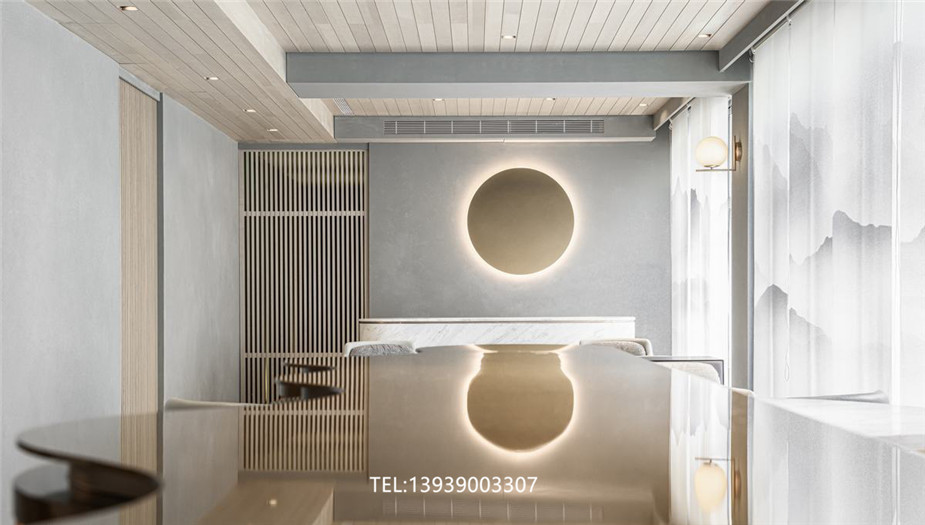 鄭州中醫(yī)診所設(shè)計(jì)公司-東方人文新中醫(yī)診所裝修設(shè)計(jì)實(shí)景圖