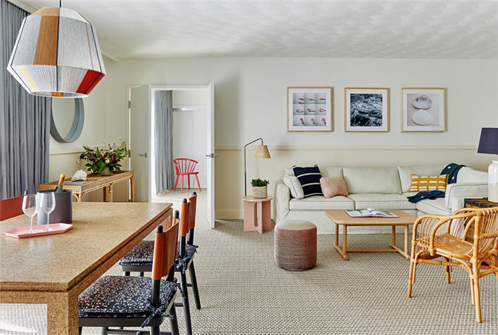 美國The Wayfinder Hotel復(fù)古風酒店翻新改造設(shè)計