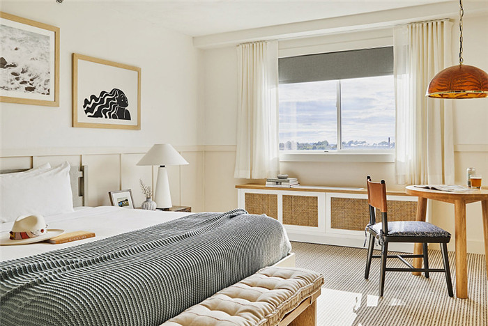 美國The Wayfinder Hotel復(fù)古風酒店翻新改造設(shè)計