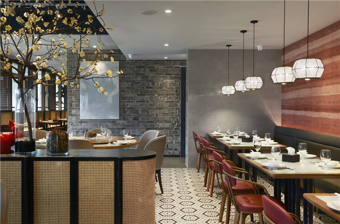 湖南民俗特色主題餐廳設(shè)計(jì)   瀟湘府湘菜館設(shè)計(jì)說明