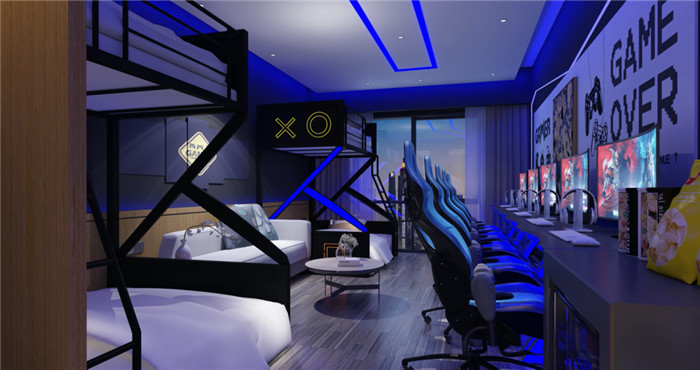 IU酒店電競客房設(shè)計(jì)