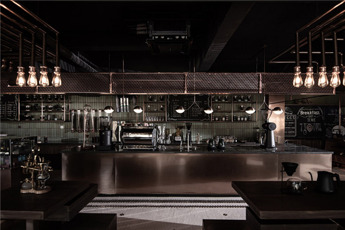 可看從生豆到成品的互動式咖啡工廠體驗(yàn)店設(shè)計(jì)方案