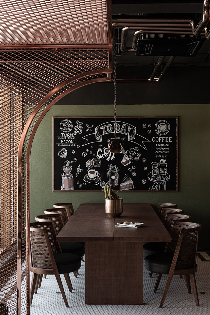 可看從生豆到成品的互動式咖啡工廠體驗(yàn)店設(shè)計(jì)方案