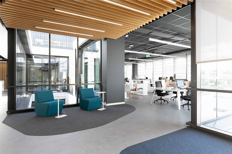 零售業(yè)歐尚集團(tuán)總部簡約黑白灰辦公設(shè)計(jì)方案 