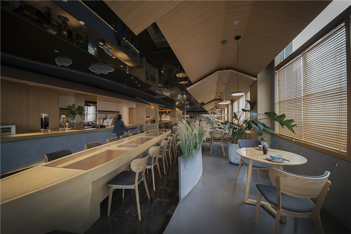 北京岸鄉(xiāng)餐廳設(shè)計   地道湖南菜餐廳的現(xiàn)代風韻