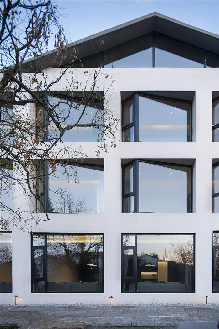 民宿外觀設(shè)計(jì)-依湖而居  蘇州太湖畔民宿酒店改造設(shè)計(jì)方案