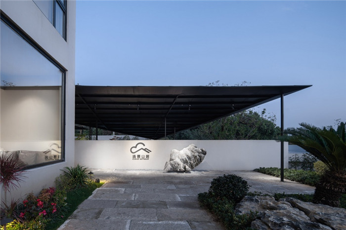 民宿入口設(shè)計(jì)-依湖而居  蘇州太湖畔民宿酒店改造設(shè)計(jì)方案