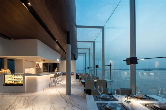 酒店大堂吧設計-國內(nèi)先鋒酒店設計 安徽蕪湖泊樂藝術酒店設計賞析