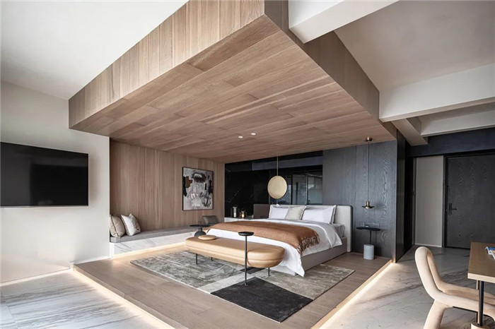 酒店客房設計-國內(nèi)先鋒酒店設計 安徽蕪湖泊樂藝術酒店設計賞析